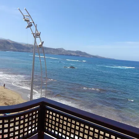 Estudio Luminoso, Primera Linea De Playa De Canteras Apartment *